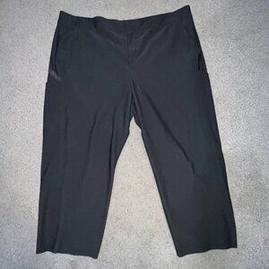 ATHLETA Stellar Straight Crop Pants - Black - EUC - Size 26